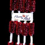 Red Rose Petals With Pearl Garlands