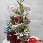 Exotic flower arrangement