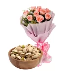 Pistachio with Roses