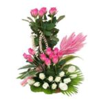 White and Pink Arrangement