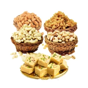 1 kg Dry Fruits + Sohan Papdi